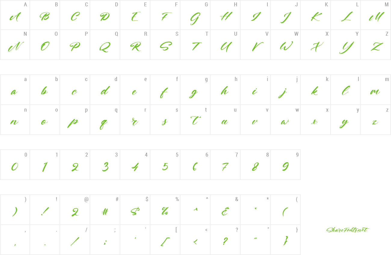 Font Jhon Brewster preview